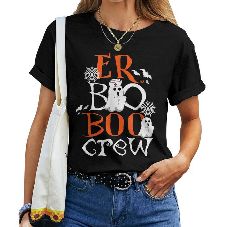 Er Nurse Boo Boo Crew Perfect For Halloween Day Women T-shirt