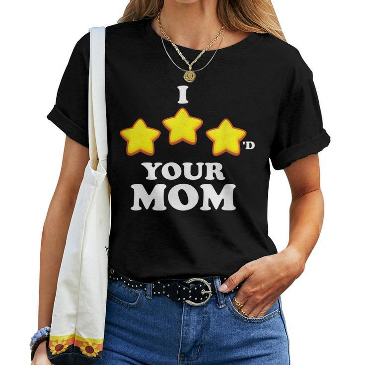 Funny Gaming I Three Starred Your Mom Women T-shirt
