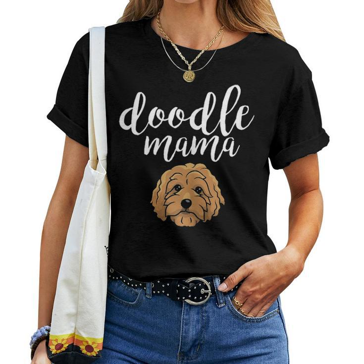 Goldendoodle Mom Doodle Mom Cute Goldendoodle Gift V2 Women T-shirt