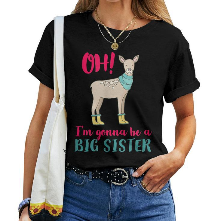 Im Gonna Be Big Sister Pregnancy Announcement Women T-shirt