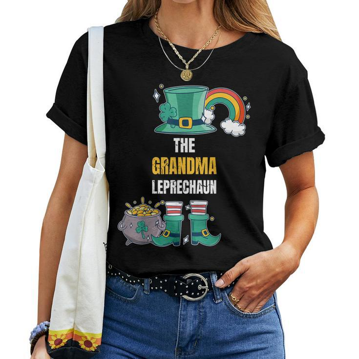 The Grandma Lebrechaun St Patricks Day Matching Women T-shirt