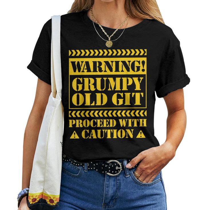 Grumpy Old Git T For Men Sarcastic Fathers Day Women T-shirt