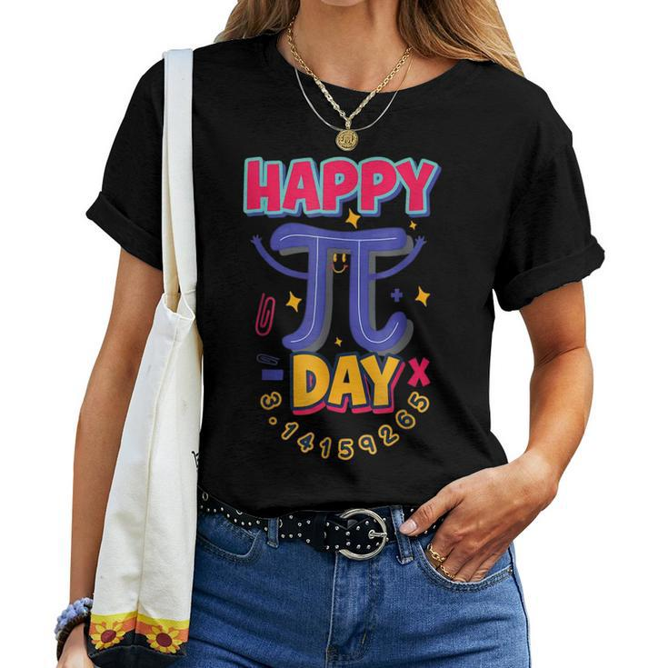 Happy Pi Day 314 Vintage Stem Science Or Math Teacher Women T-shirt
