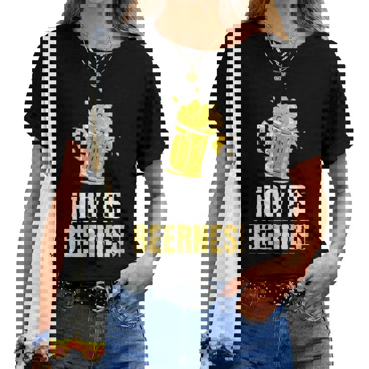 Hoy Es Beernes Shirt Spanish Viernes Today Is Friday T-Shirt Hoy Es Beernes Shirt Spanish Viernes Today Is Friday T-Shirt
