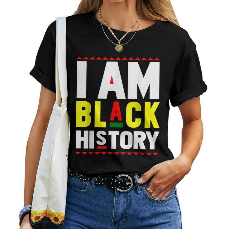 Im Black History Matching Black History Month Lover Momen Women T-shirt