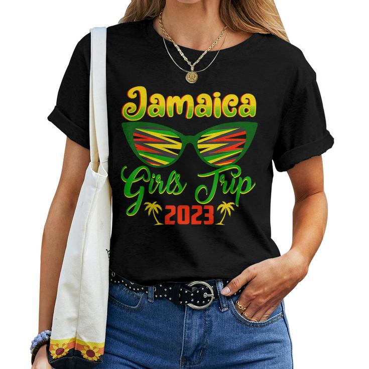 Jamaica Girls Trip 2023 Women Jamaican Girls 2023 Women T-shirt Casual Daily Basic Unisex Tee