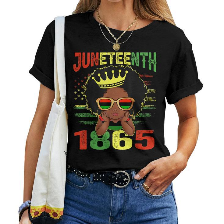 Junenth Is My Independence Day Junenth 1865 Women Kid Women T-shirt Casual Daily Basic Unisex Tee