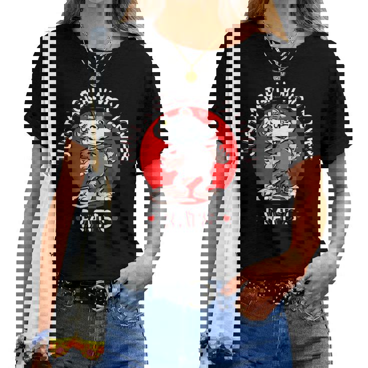 Just A Girl Who Loves Rats Shirt Women Just A Girl Who Loves Rats Shirt Women