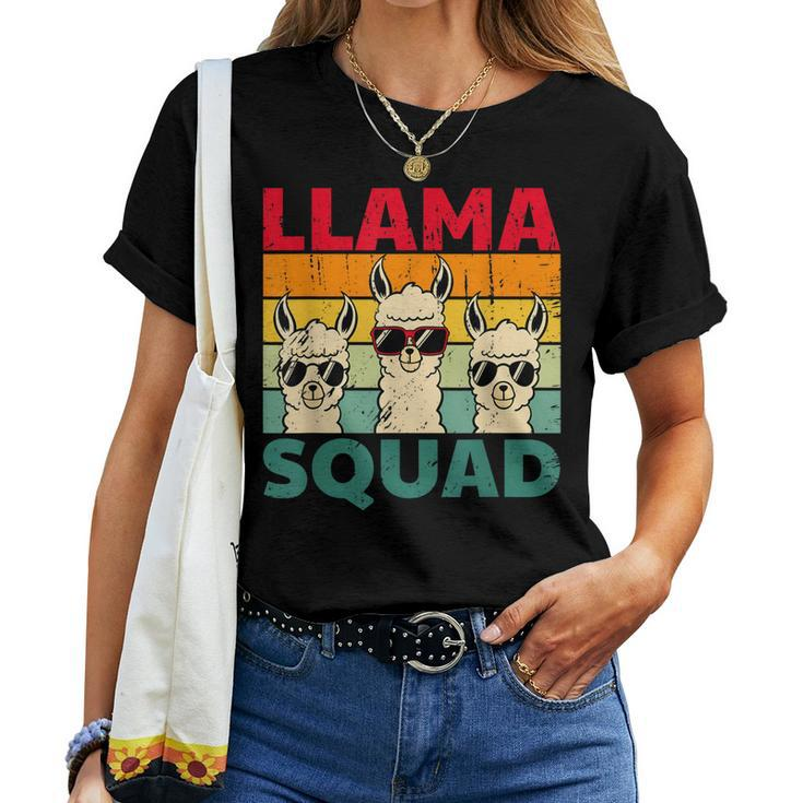Llama For Men Women Llama Alpaca Farm Animal Women T-shirt
