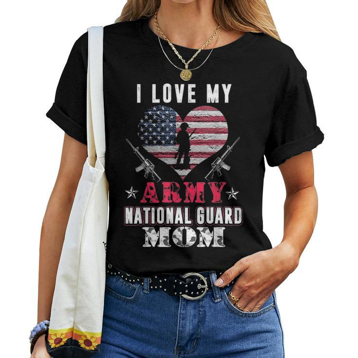 Love My Us Army National Guard Mom V2 Women T-shirt