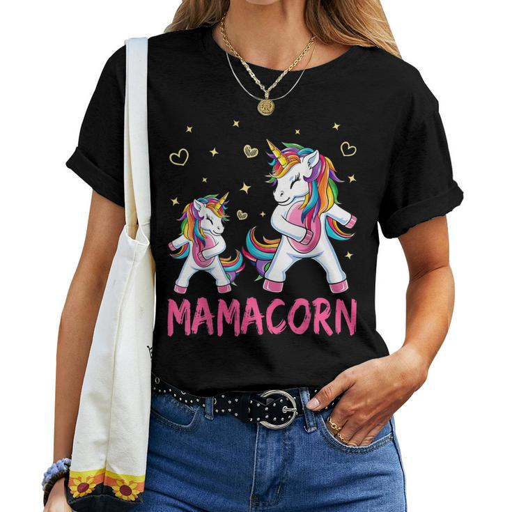 Mamacorn Unicorn Costume Mom For Women Women T-shirt