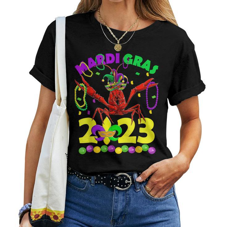 Mardi Gras 2023 Crawfish Outfit For Girl Boy Women Women T-shirt