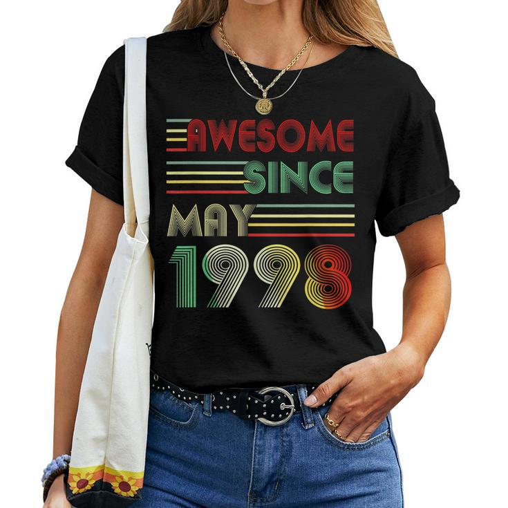 May 1998 21 Year Old 21St Birthday For Men Women Women T-shirt