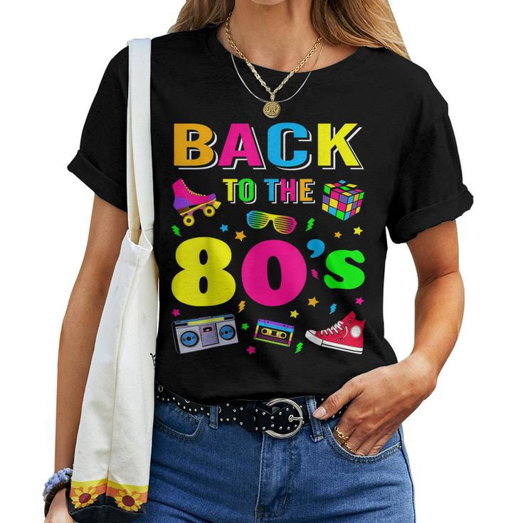 Mens Womens Kids Vintage Retro Back To 80S Graphic Women T-shirt