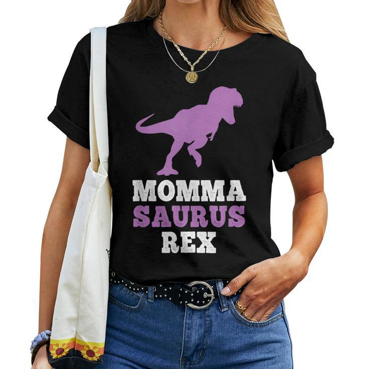 Momma-Saurus Rex Dinosaur Mommasaurus Women T-shirt