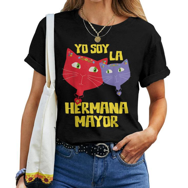 New Big Sister T Spanish Yo Soy La Hermana Mayor Women T-shirt