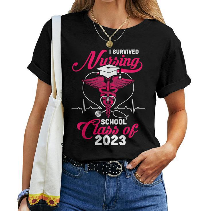 Nurse Grad Class Of 2023 Nursing Graduate Student Rn Lpn Women T-shirt