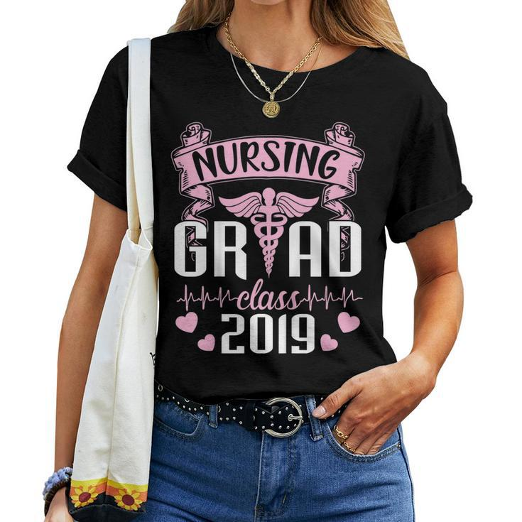 Nursing Grad Class Of 2019 Happy Nurse Graduate Day Shirt Women T-shirt
