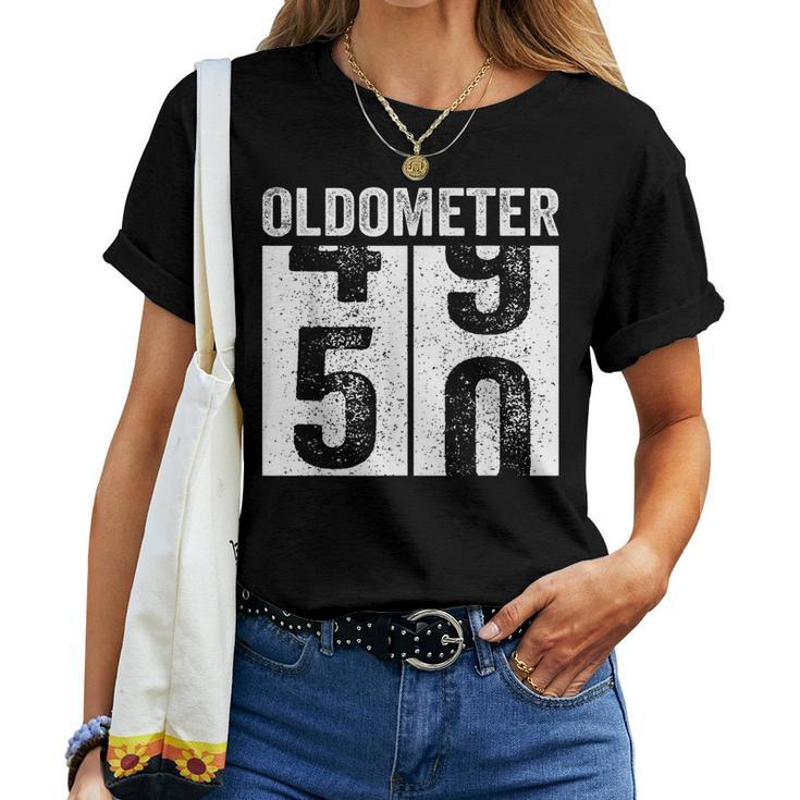 Oldometer 49-50 Shirt 50Th Birthday Men Women Women T-shirt