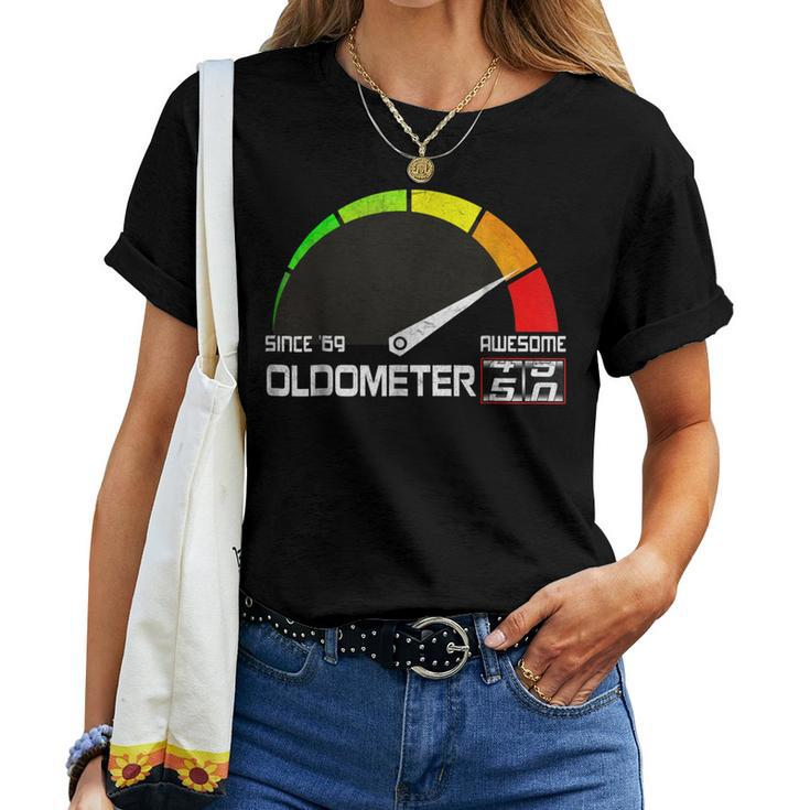 Oldometer 50 Since 1969 50Th Birthday Women T-shirt