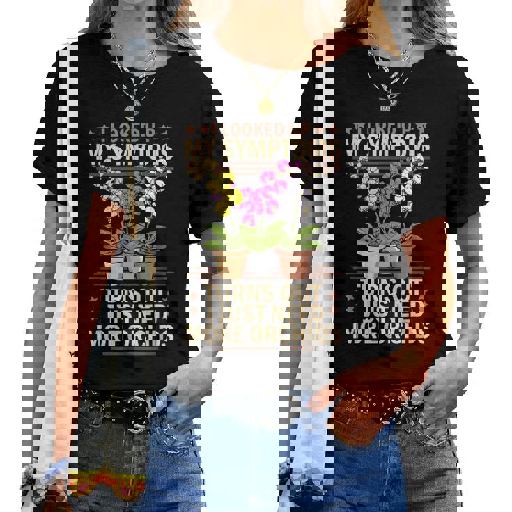 Orchid Flower Lover Women Florist Plants Mother Orchid Women T-shirt