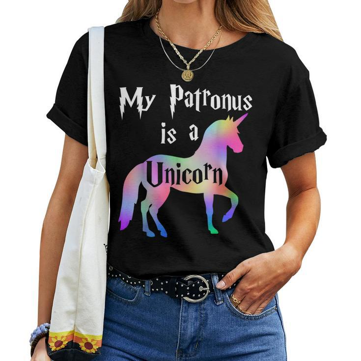 My Patronus Is A Unicorn Cute Horse Lover Women T-shirt