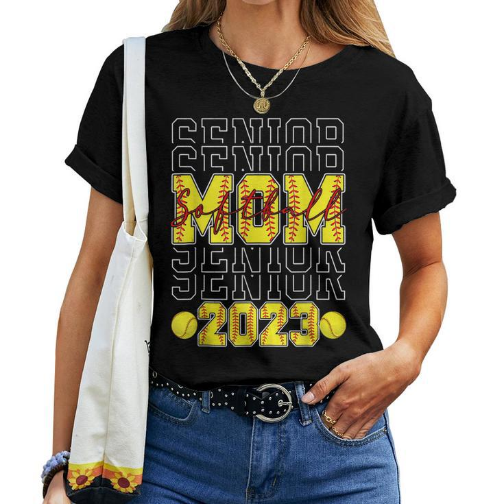 Senior Softball Mom Class Of 2023 Graduate Women T-shirt