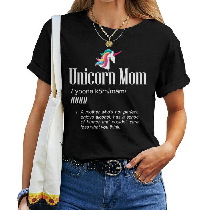 Shirts- Unicorn Mom Tshirt Women T-shirt