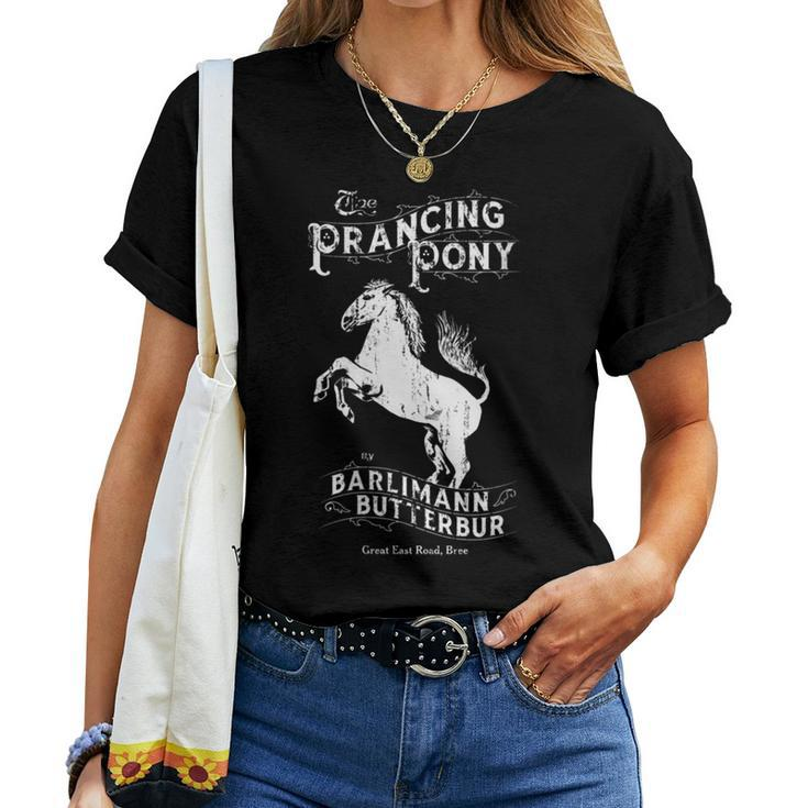 Womens The Sign Of The Prancings Ponys Women T-shirt