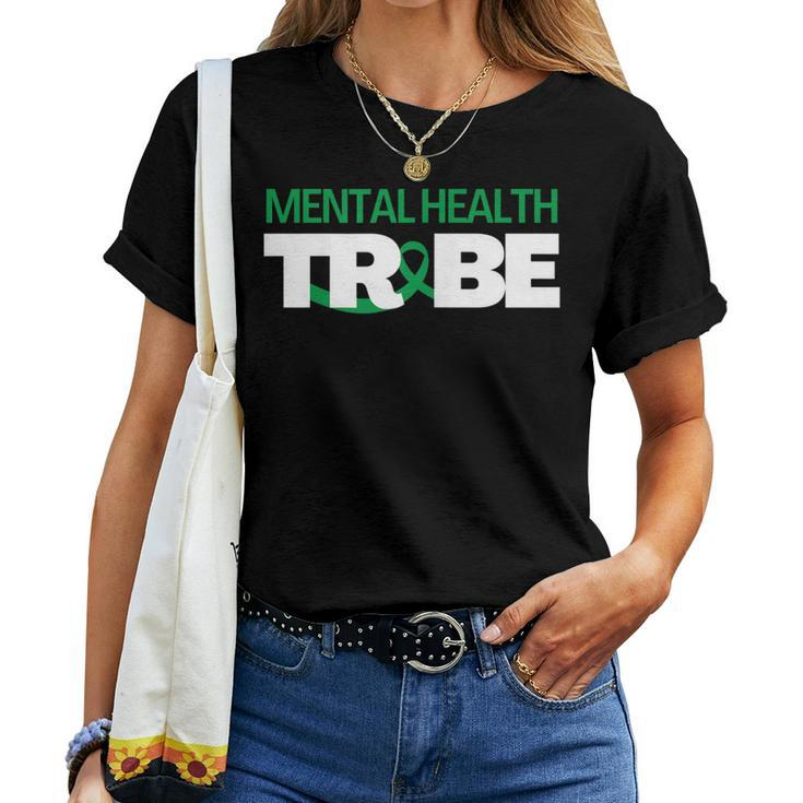 Womens Mental Health Tribe Women T-shirt