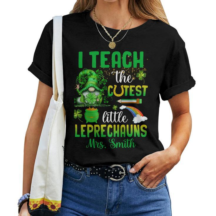 I Teach The Cutest Little Leprechauns V2 Women T-shirt