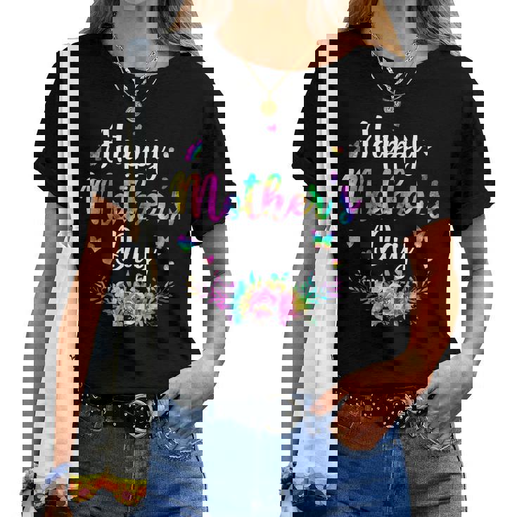 Tie-Dye Happy Women Women T-shirt