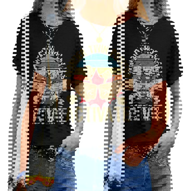 Wonder Twin Powers Activate - Twins Brother Sister Sibling Women T-shirt