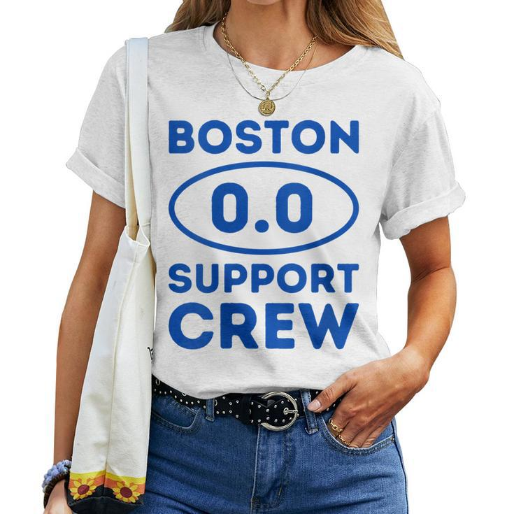 Womens 2023 Marathon Boston Support Crew Marathon 00 Support Staff Women T-shirt