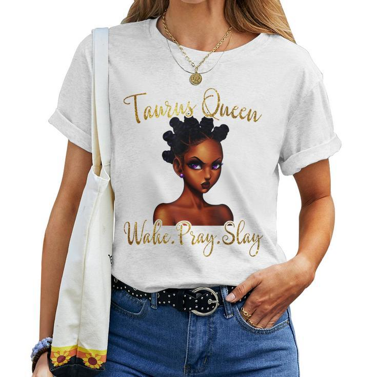 April May Birthday Taurus Girls American Black Women Women T-shirt