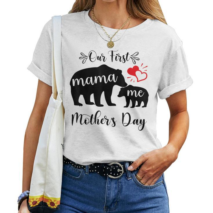 Our First Outfit For Mom And Baby Women T-shirt