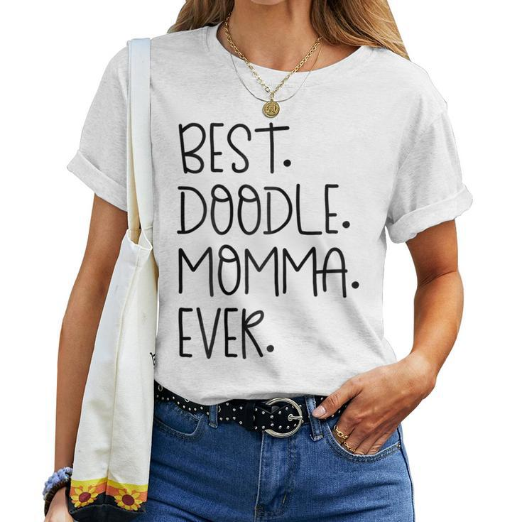 Goldendoodle Mom Best Doodle Momma Ever Dog Women T-shirt