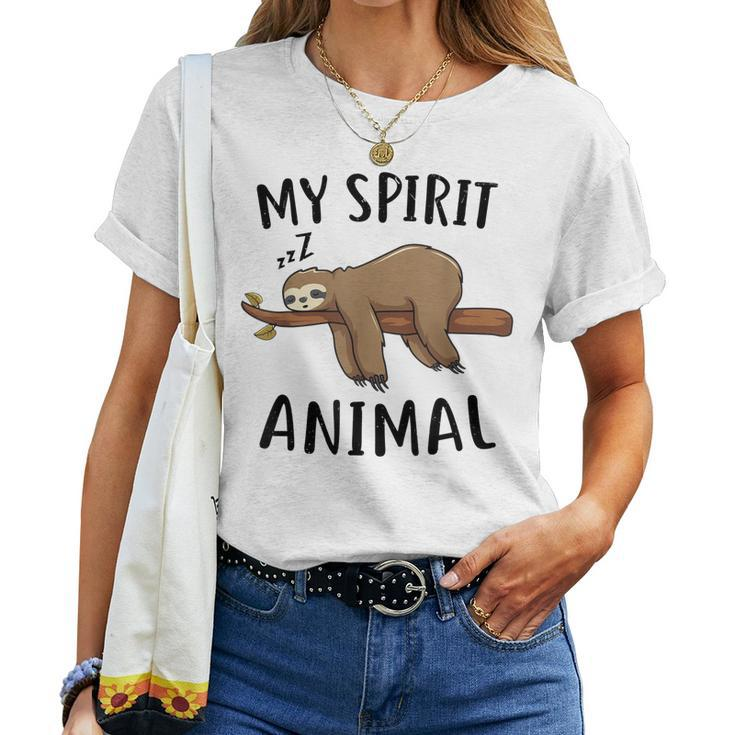 Sloth- My Spirit Animal Sloth Women T-shirt