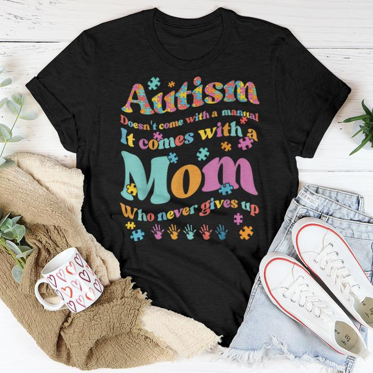 Autism Mom Life Autism Awareness Month Mama Autistic Vintage Women T-shirt Unique Gifts