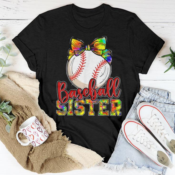 Baseball Sister Cute Baseball For Sisters Children Kids Women T-shirt Unique Gifts