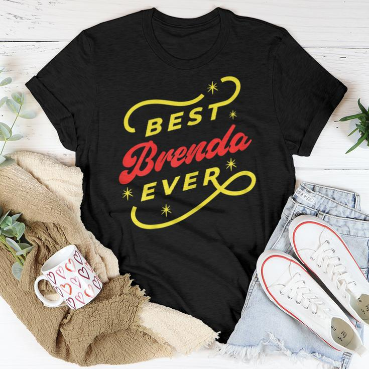 Best Brenda Ever Funny Brenda Name Women T-shirt Funny Gifts