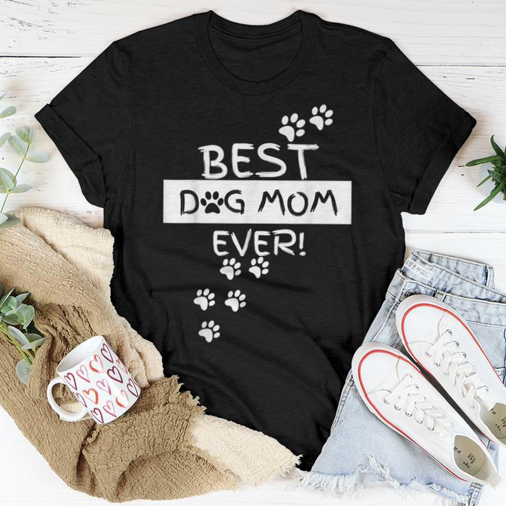 Best Dog Mom Ever Funny Puppy Lover Gift Hilarious Women T-shirt Funny Gifts