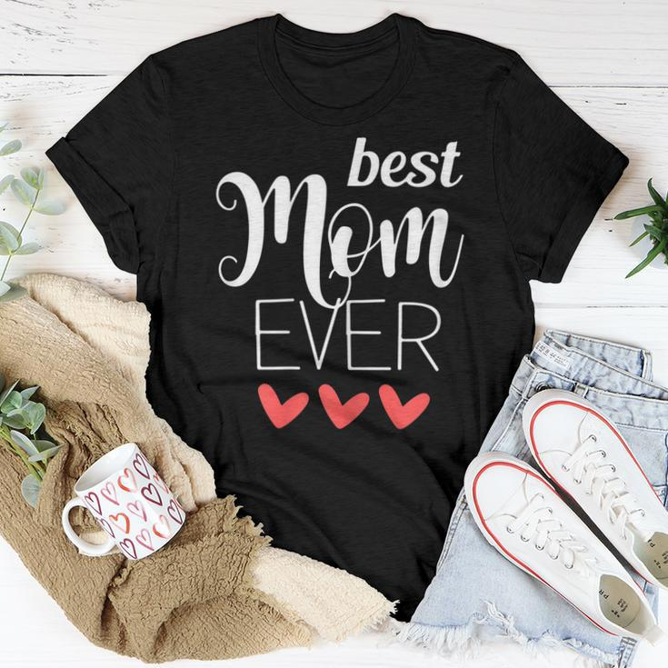Womens Best Mom Ever - Graphic For Women Women T-shirt Unique Gifts