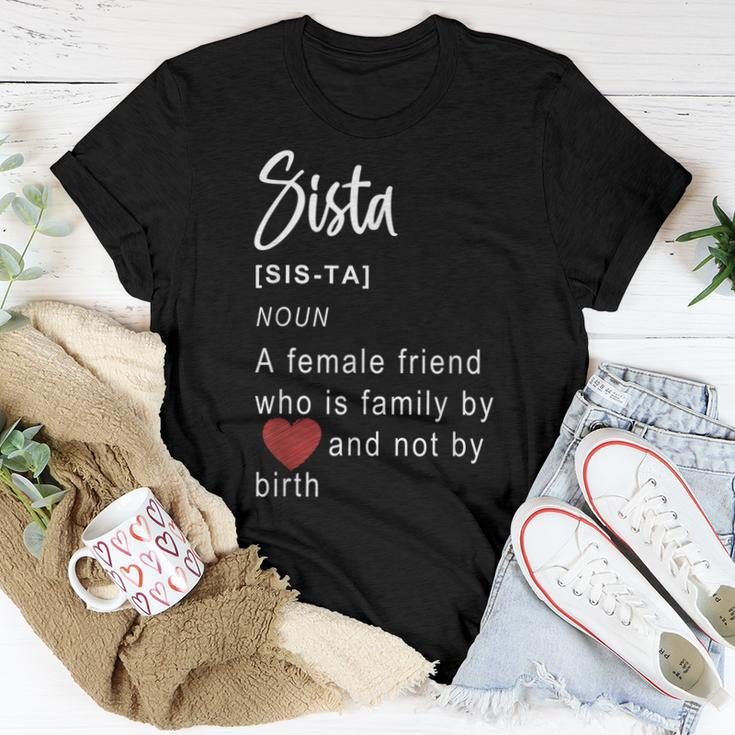 Best Queen Sistas Gifts For Plus Women Sistas Friends Girl Women T-shirt Funny Gifts
