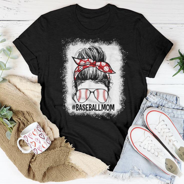 Bleached Baseball Mom T-Shirt