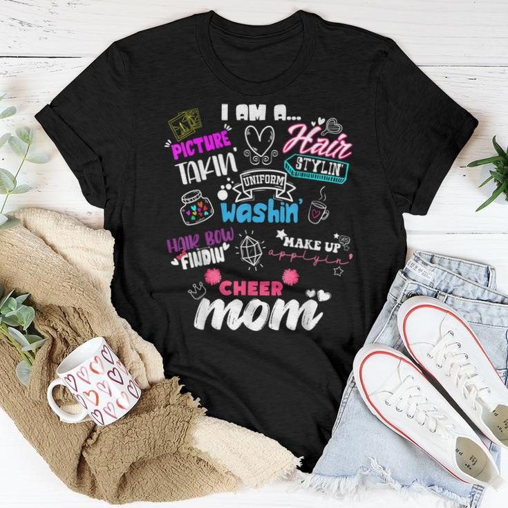 Cheerleading Mom For Cheer Moms Cheer Squad Cheer Mom Women T-shirt Unique Gifts