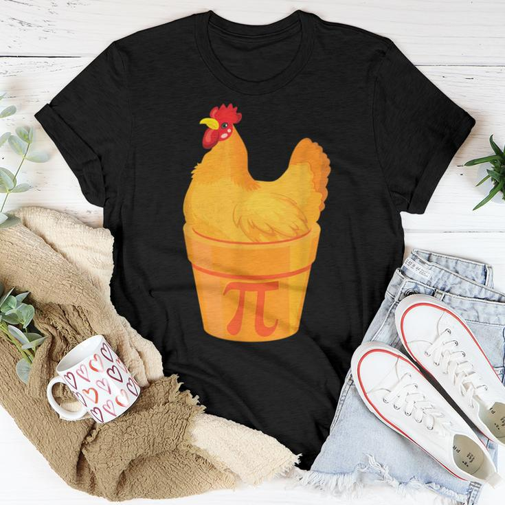Chicken Pot Pie Pi Day Mathematician Math Women T-shirt Unique Gifts