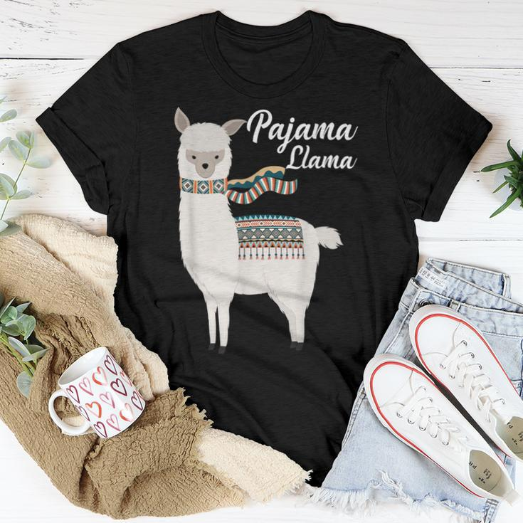 Cute Pajama Llama Bed Time Llama Pajama Women T-shirt Funny Gifts