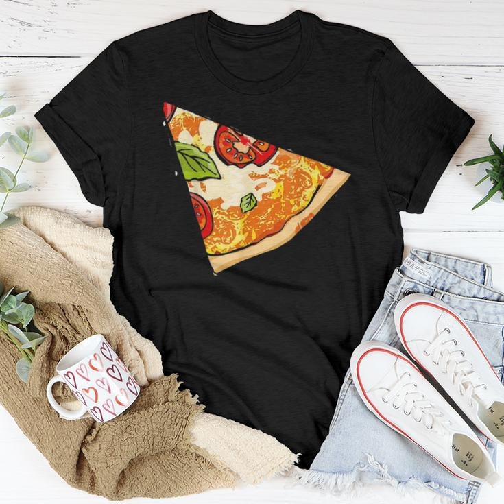 Daddy Pizza Missing A Slice His Kid Slice Boy Girl Mom Dad Women T-shirt Funny Gifts