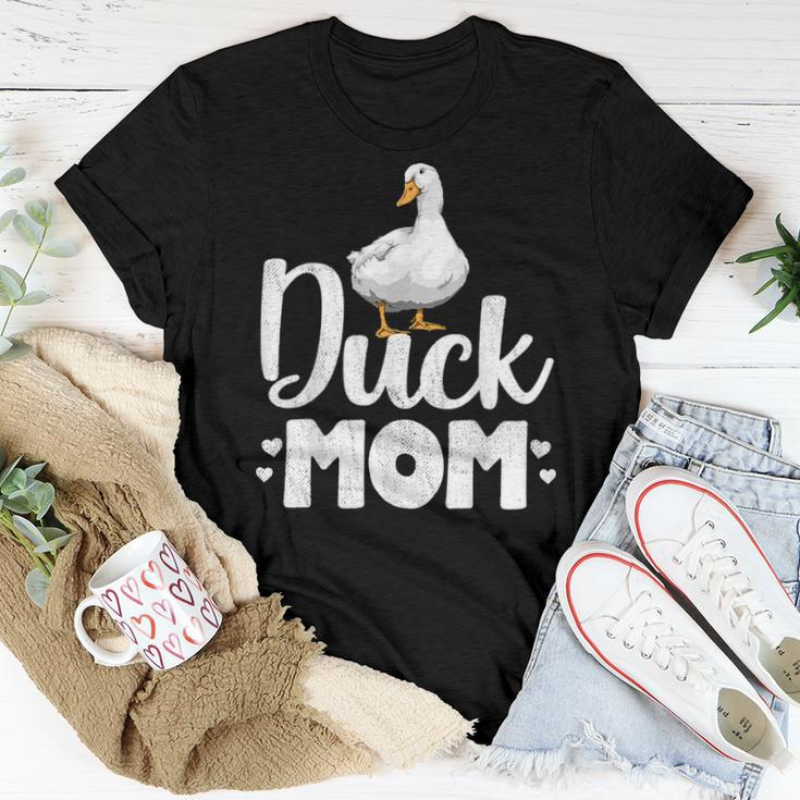 Duck Mom Funny Water Duckling Gifts Women T-shirt Funny Gifts